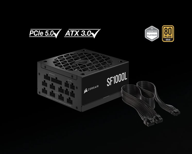 CORSAIR SF1000L Fully Modular Low-Noise SFX Power Supply